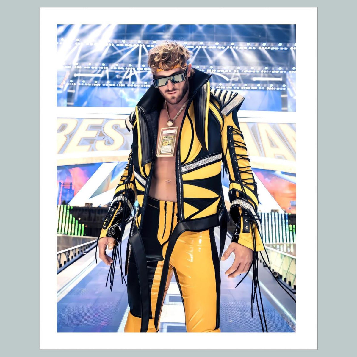 1484 Logan Paul 16 Million Dollar Pokemon 8x10 Glossy Photo - Fast Shipping MS