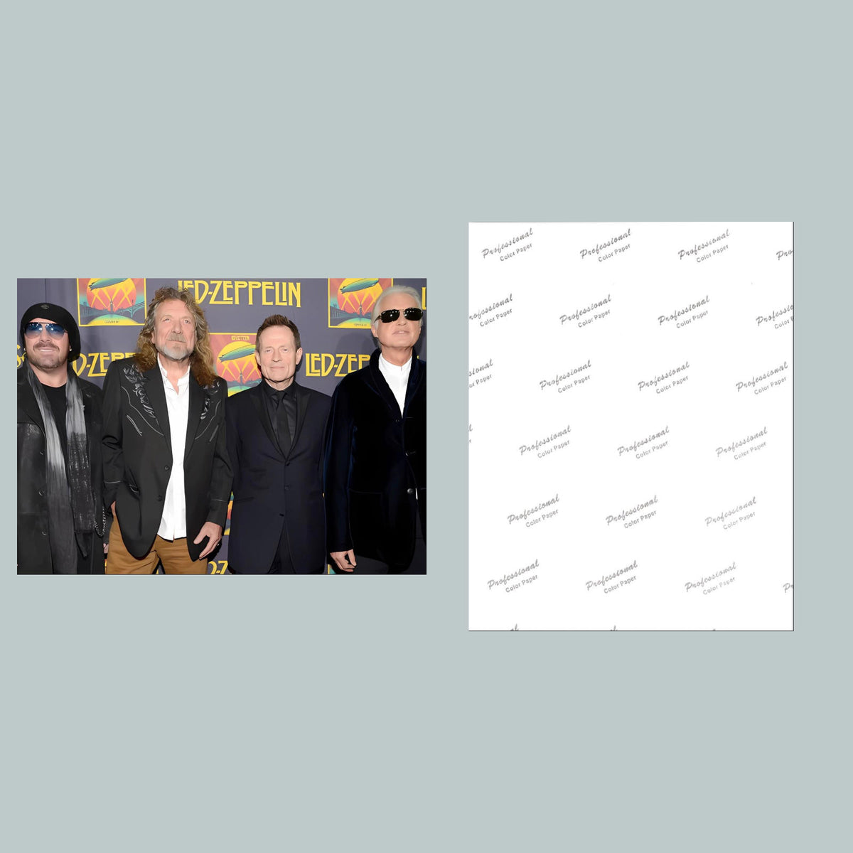 0762 P -8X10 Led Zep Glossy Photo Fast-Secure Shipping MS