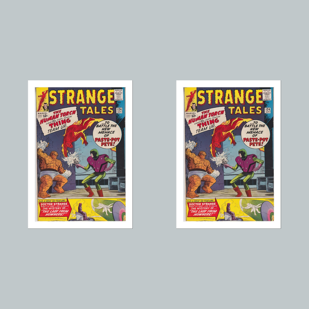 2519 Strange Tales 8x10 Glossy Photo Comic Book CoverFast-Secure Shipping