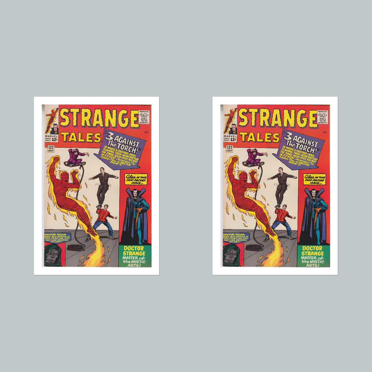 2401 Strange Tales 8x10 Glossy Photo Comic Book Cover Fast-Secure Shipping