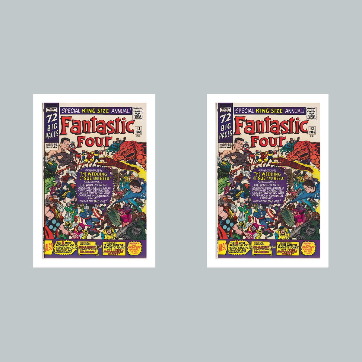 2117 Fantastic Four 8x10 Glossy Photo Comic Book Cover Fast-Secure Shipping