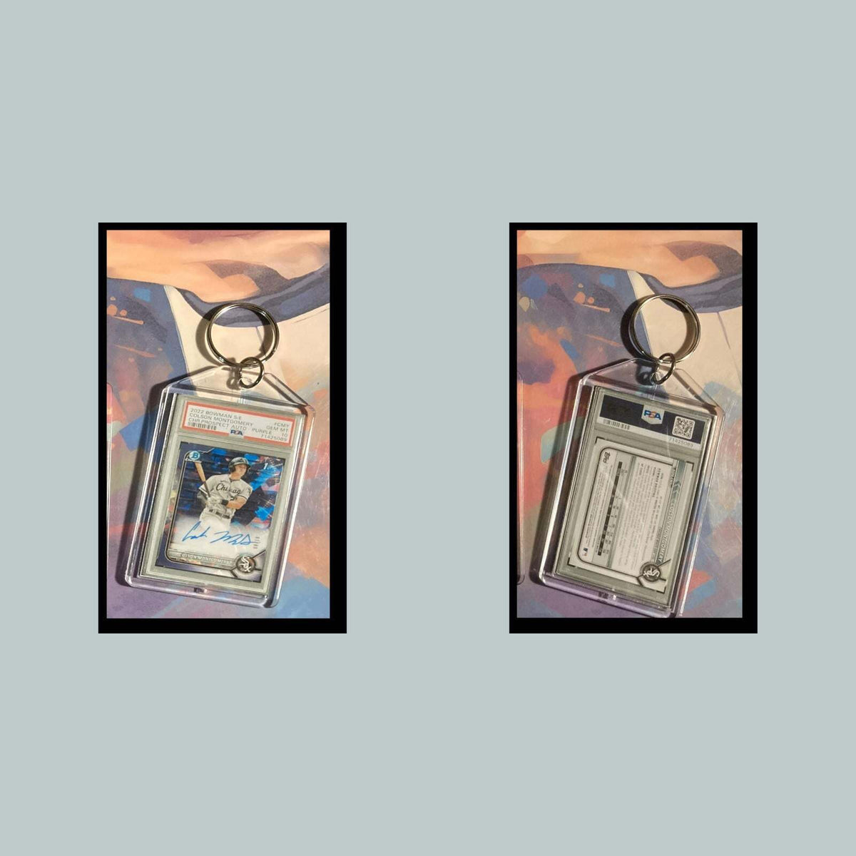 3509 Colson Montgomery 2022 SE Auto Custom Hand Made Keychain Makes Great Gift