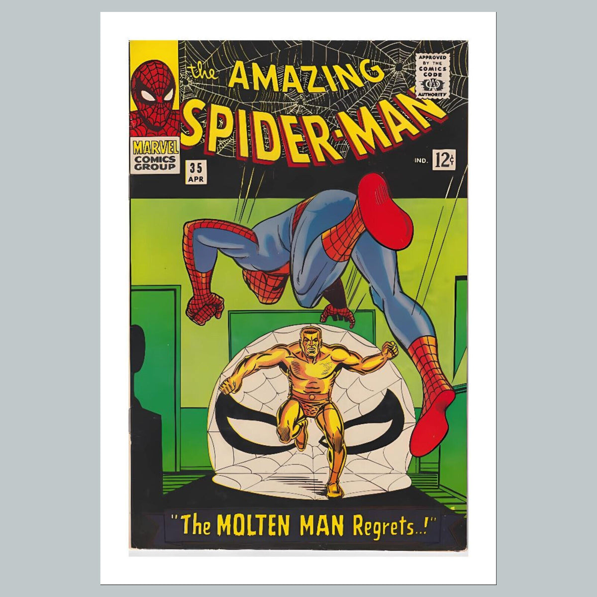 1776 Amazing Spider-Man 8x10 Glossy Photo Comic Book Cover Fast-Secure Shipping