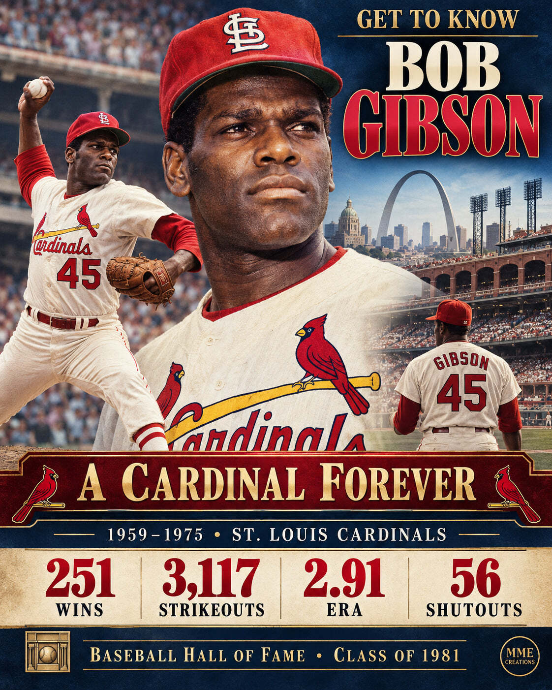 A Cardinal Forever 8x10 Print