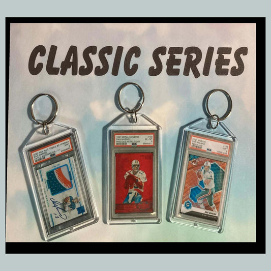 3461B Dan Marino 3 Pack Classic Bundle - 3 Different Custom Novelty Keychains
