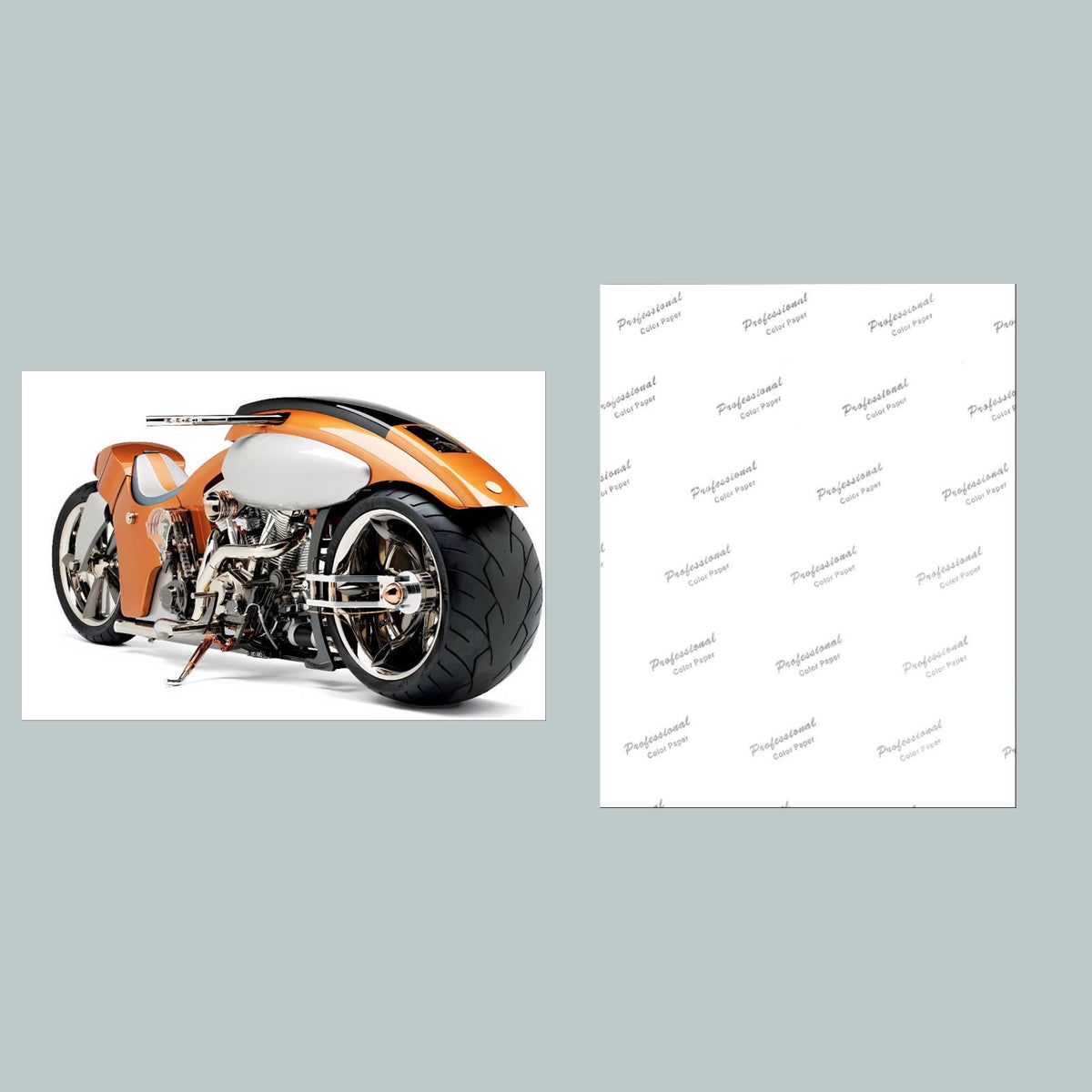 1449 Quantum-Leap-Motorcycle-2 8x10 Glossy Photo MS