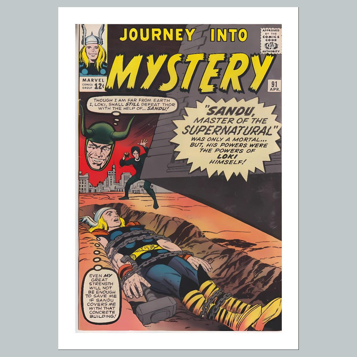 2124 Mystery 8x10 Glossy Photo Comic Book Cover Fast-Secure Shipping