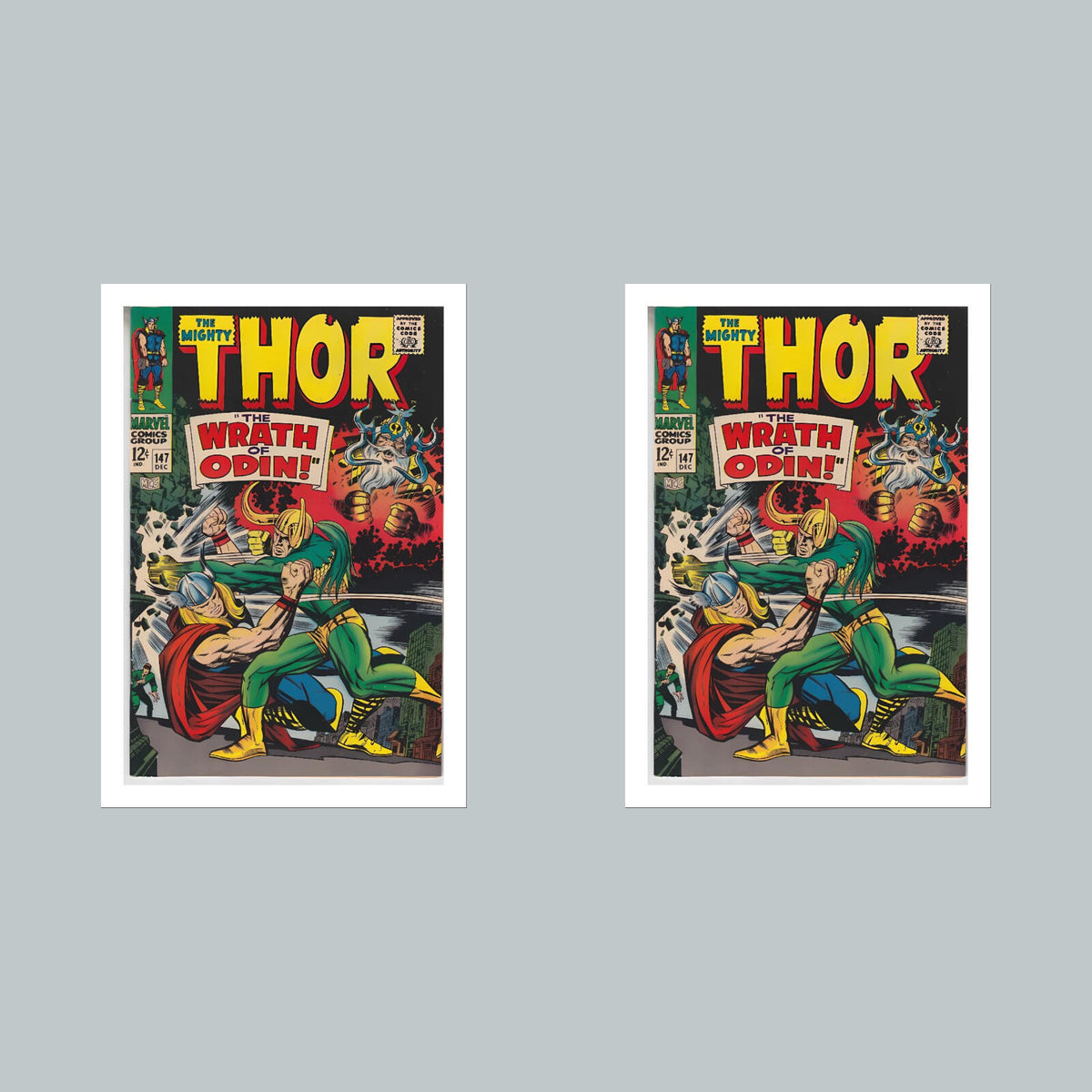 2220  Thor 8x10 Glossy Photo Comic Book Cover Fast-Secure Shipping