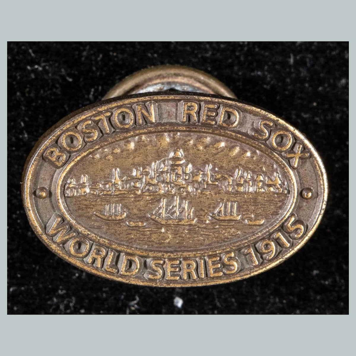 0759 P -8X10 Red Sox World Series Press Pin 1915 Glossy Photo Fast-Secure Ship
