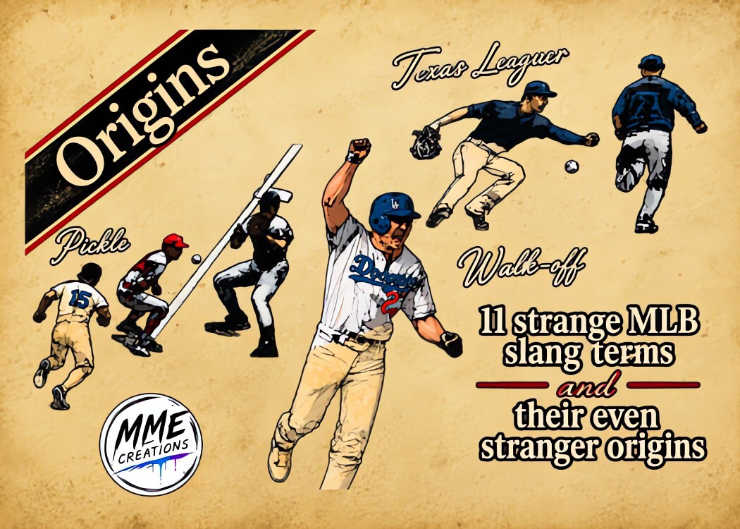4374 Walk-Off Laminated Card-Stories Behind 11 Uniquely Strange Baseball Terms