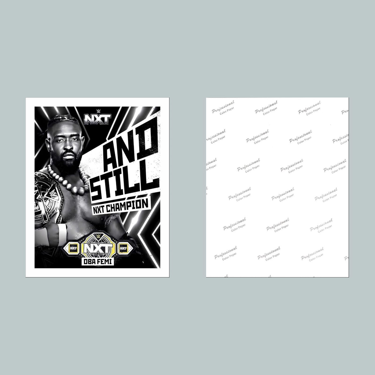 1404 Oba Femi 8x10 Glossy Photo - Fast-Secure Shipping MS