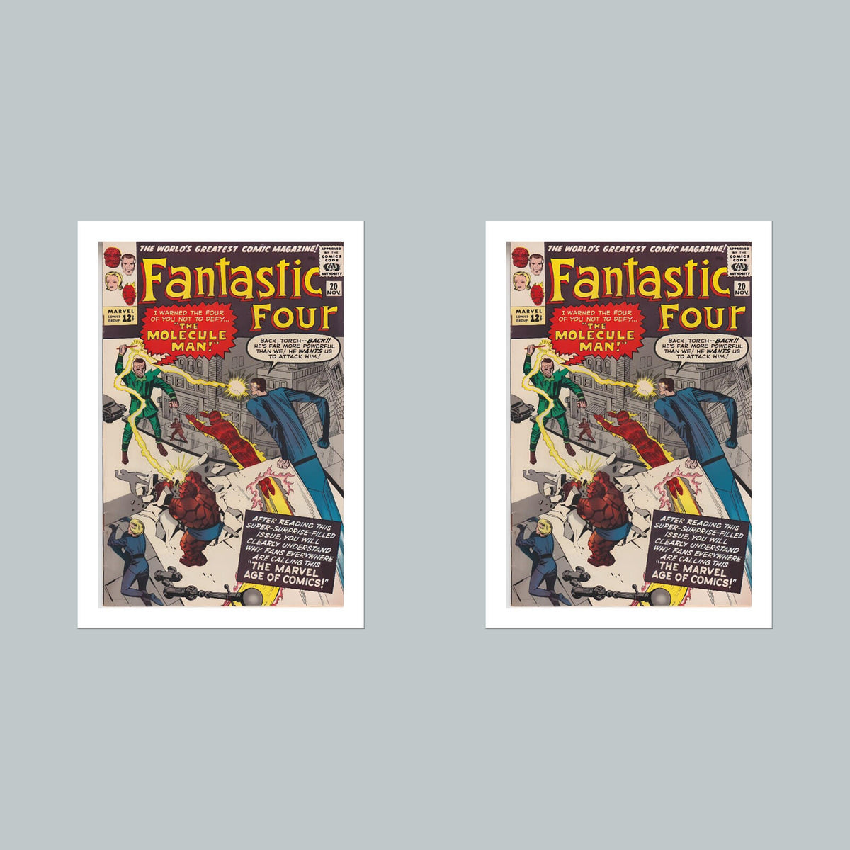 1949 Fantastic Four 8x10 Glossy Photo Comic Book Cover Fast-Secure Shipping