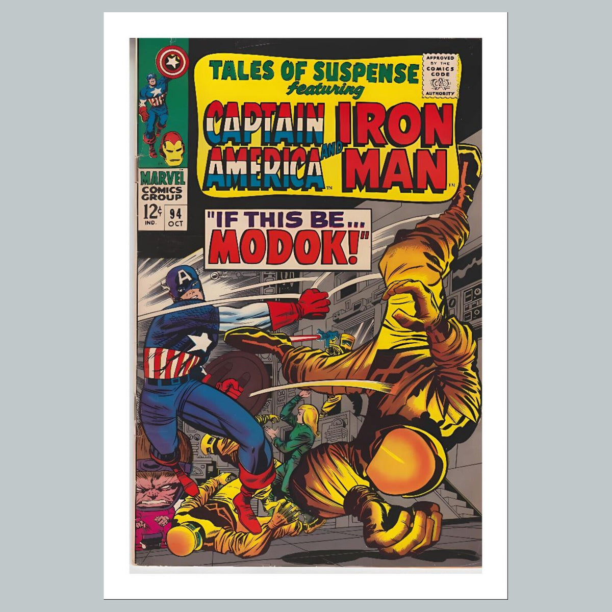 2464 Tales Of Suspense 8x10 Glossy Photo Comic Book CoverFast-Secure Shipping