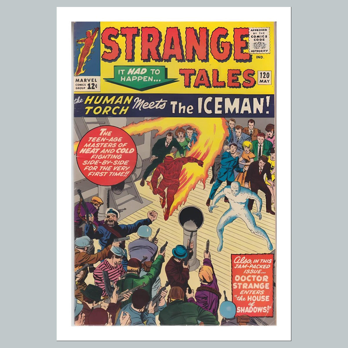 2402 Strange Tales 8x10 Glossy Photo Comic Book Cover Fast-Secure Shipping