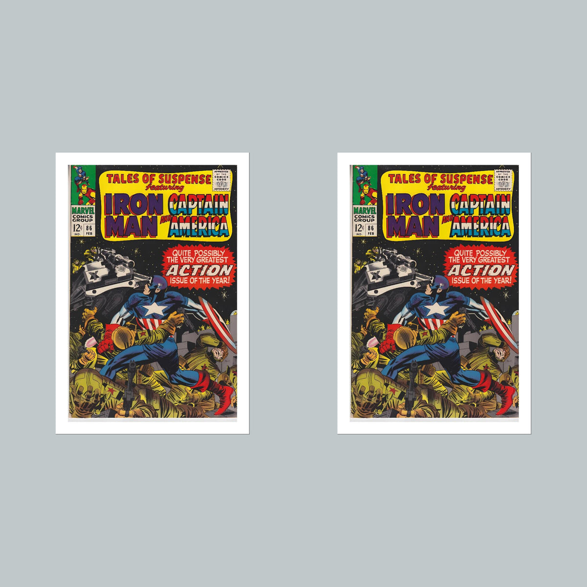 2462 Tales Of Suspense 8x10 Glossy Photo Comic Book CoverFast-Secure Shipping