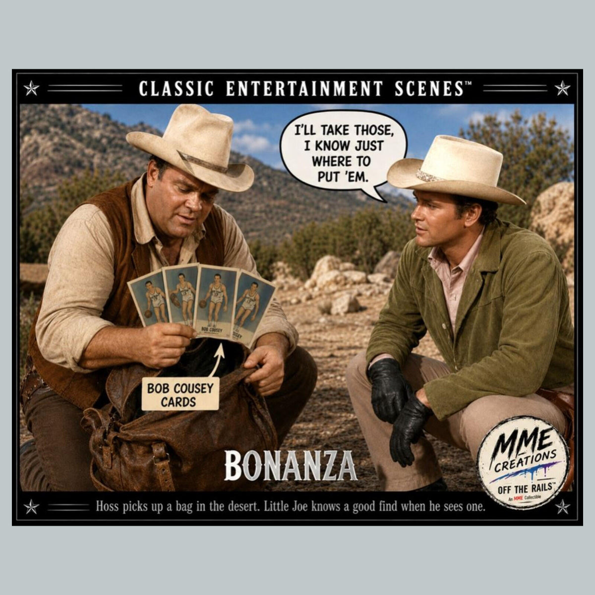 2835 Bonanza Ponderosa Classic Entertainment Scenes | Hoss Finds A Haul