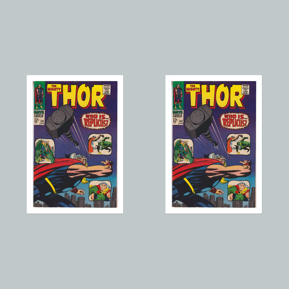 2210  Thor 8x10 Glossy Photo Comic Book Cover Fast-Secure Shipping