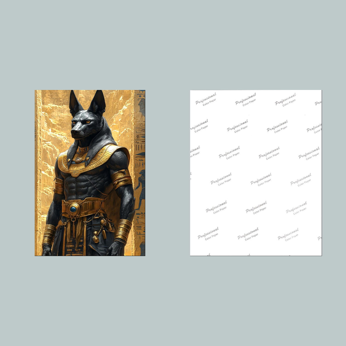 1348 Mythical Egyptian God_ 8x10 Glossy Photo - Fast-Secure Shipping MS