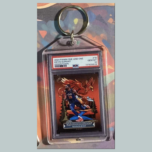 3543 2024 Panini One And One Kevin Durant Downtown Custom Keychain A Great Gift