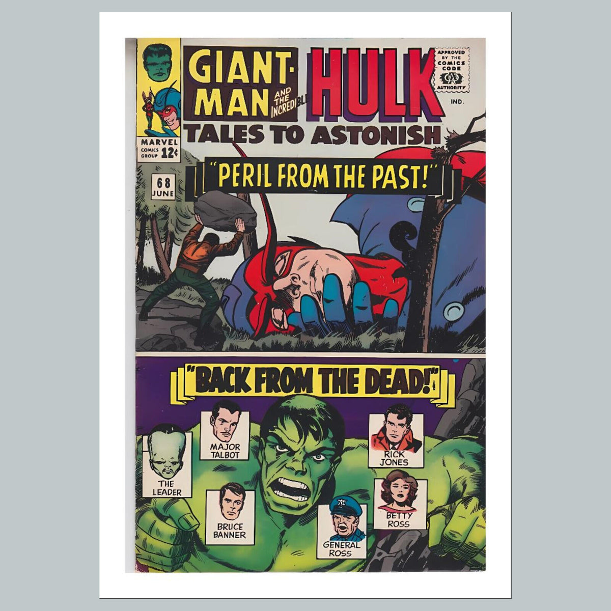 2330 Tales To Astonish 8x10 Glossy Photo Comic Book Cover Fast-Secure Shipping