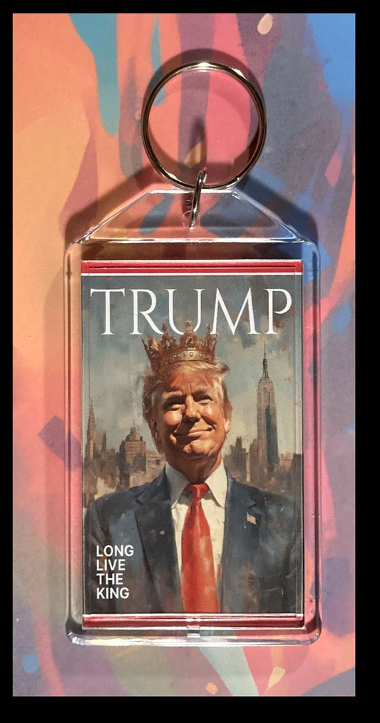 3286 Trump King Custom Hand Made Keychain-Makes A Great Gift