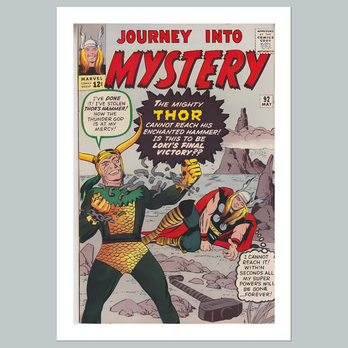 2107 Mystery 8x10 Glossy Photo Comic Book Cover Fast-Secure Shipping