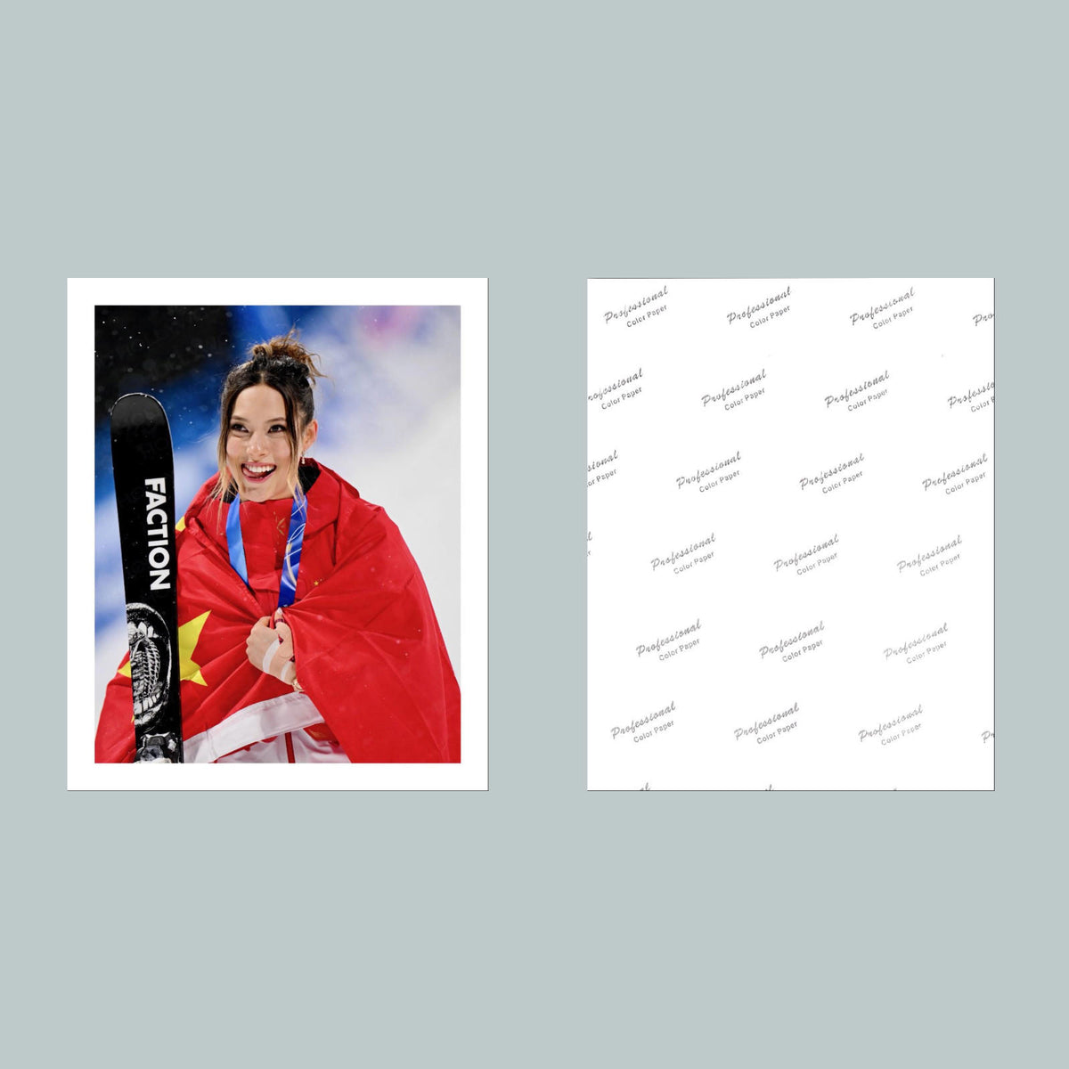 1665 Eileen Gu 8x10 Glossy Photo- Fast-Secure Shipping