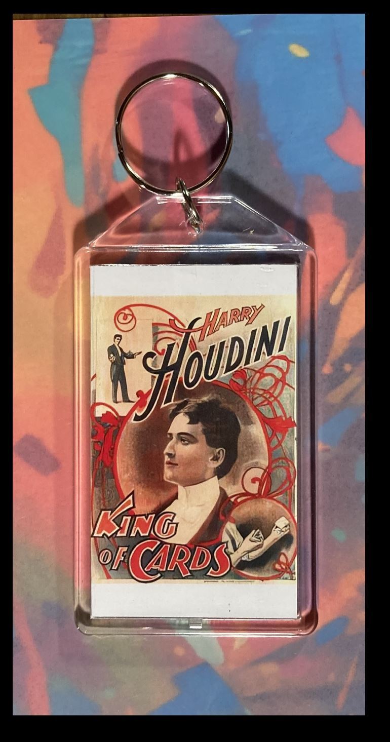 3344 Houdini Custom Hand Made Keychain - Makes A Great Gift