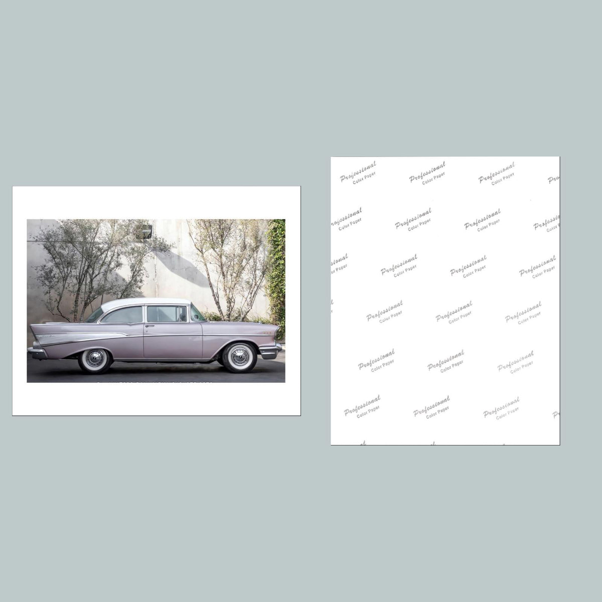 1286 1957 Chevy Bel Air 8x10 Glossy Photo - Fast-Secure Shipping
