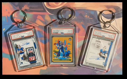 3246 Josh Allen - 3 Pack Bundle Keychains