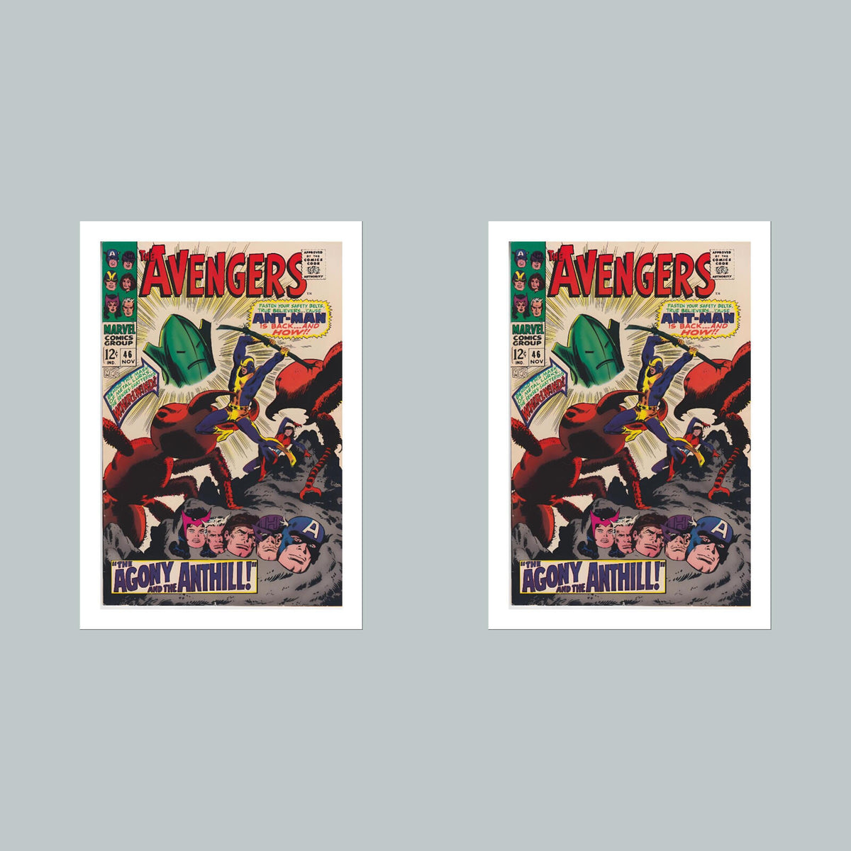 1861 Avengers 8x10 Glossy Photo Comic Book Cover Fast-Secure Shipping