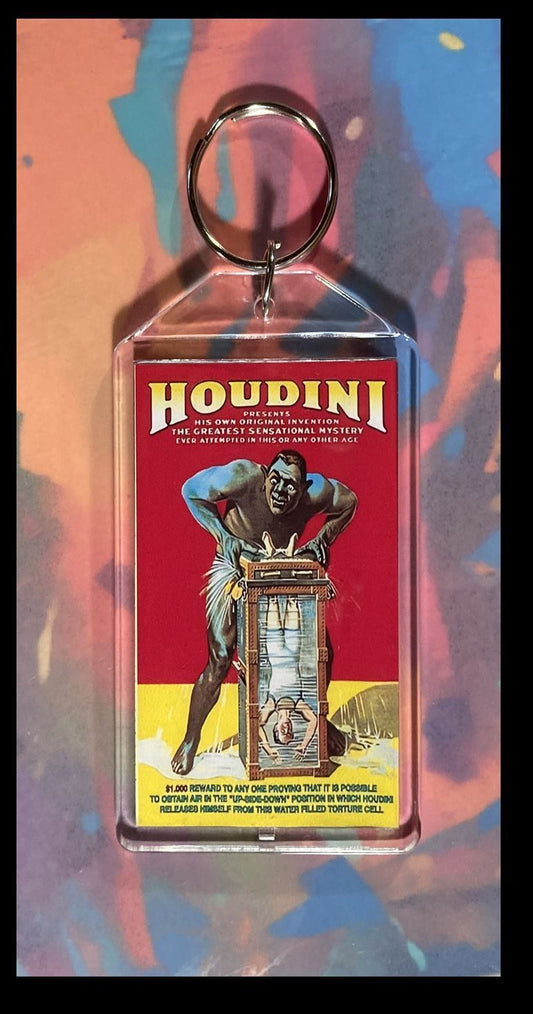 3341 Houdini Custom Hand Made Keychain - Makes A Great Gift
