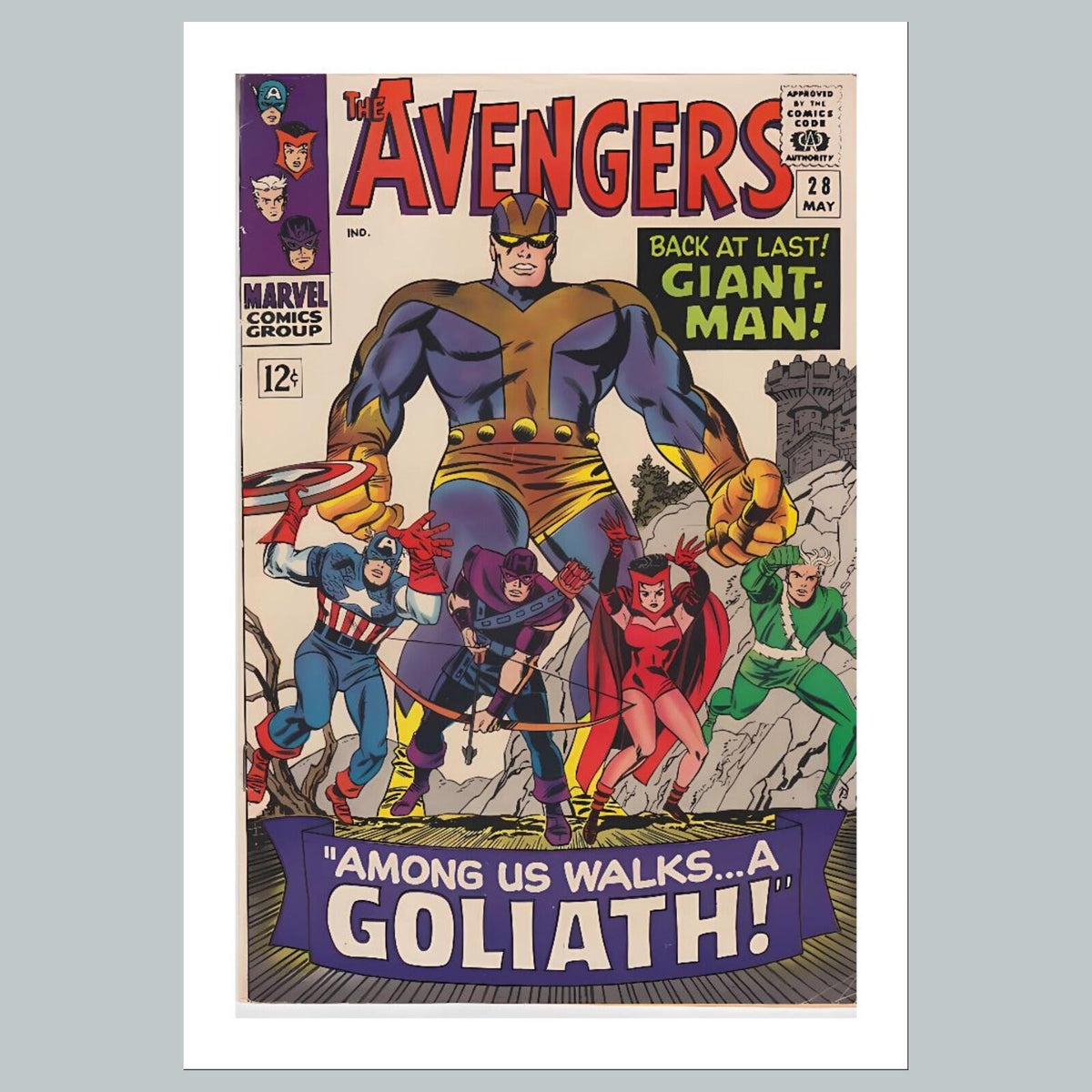 1897 Avengers 8x10 Glossy Photo Comic Book Cover Fast-Secure Shipping
