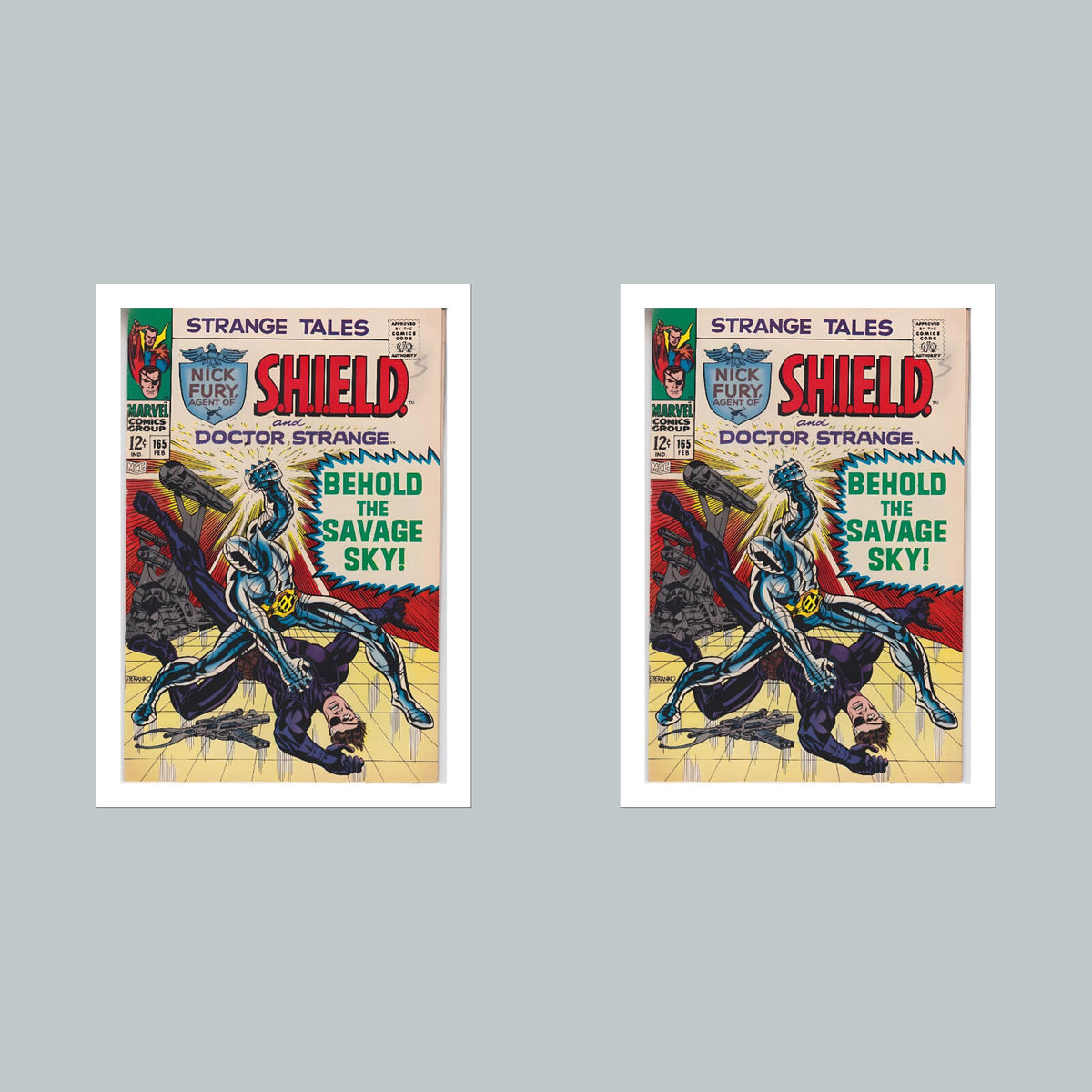 2564 Strange Tales 8x10 Glossy Photo Comic Book CoverFast-Secure Shipping