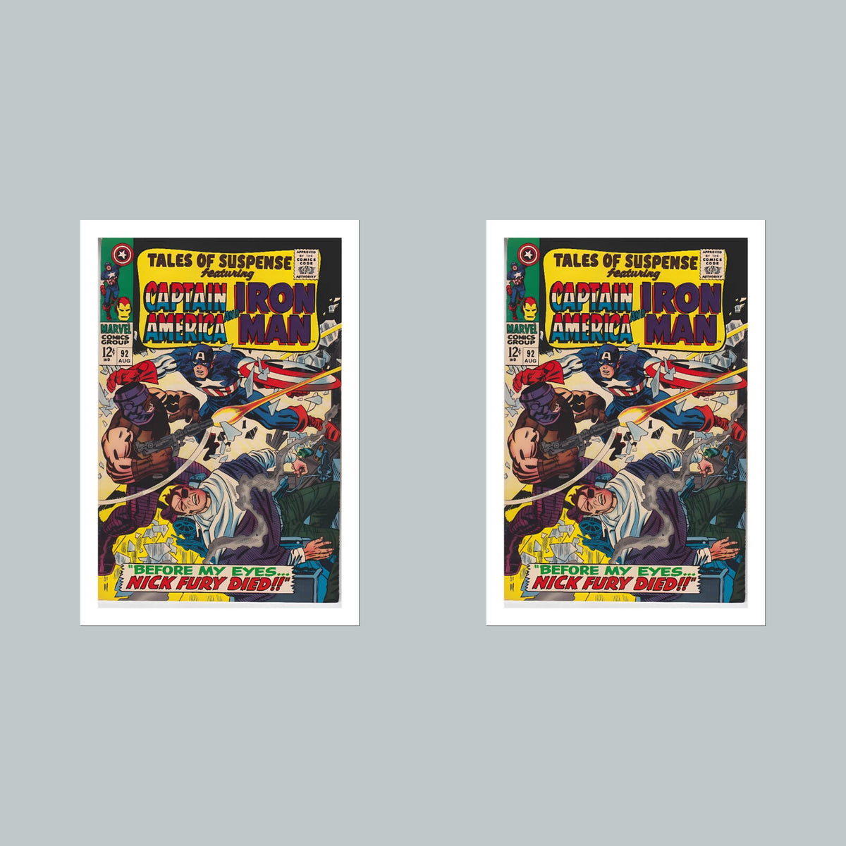 2459 Tales Of Suspense 8x10 Glossy Photo Comic Book CoverFast-Secure Shipping