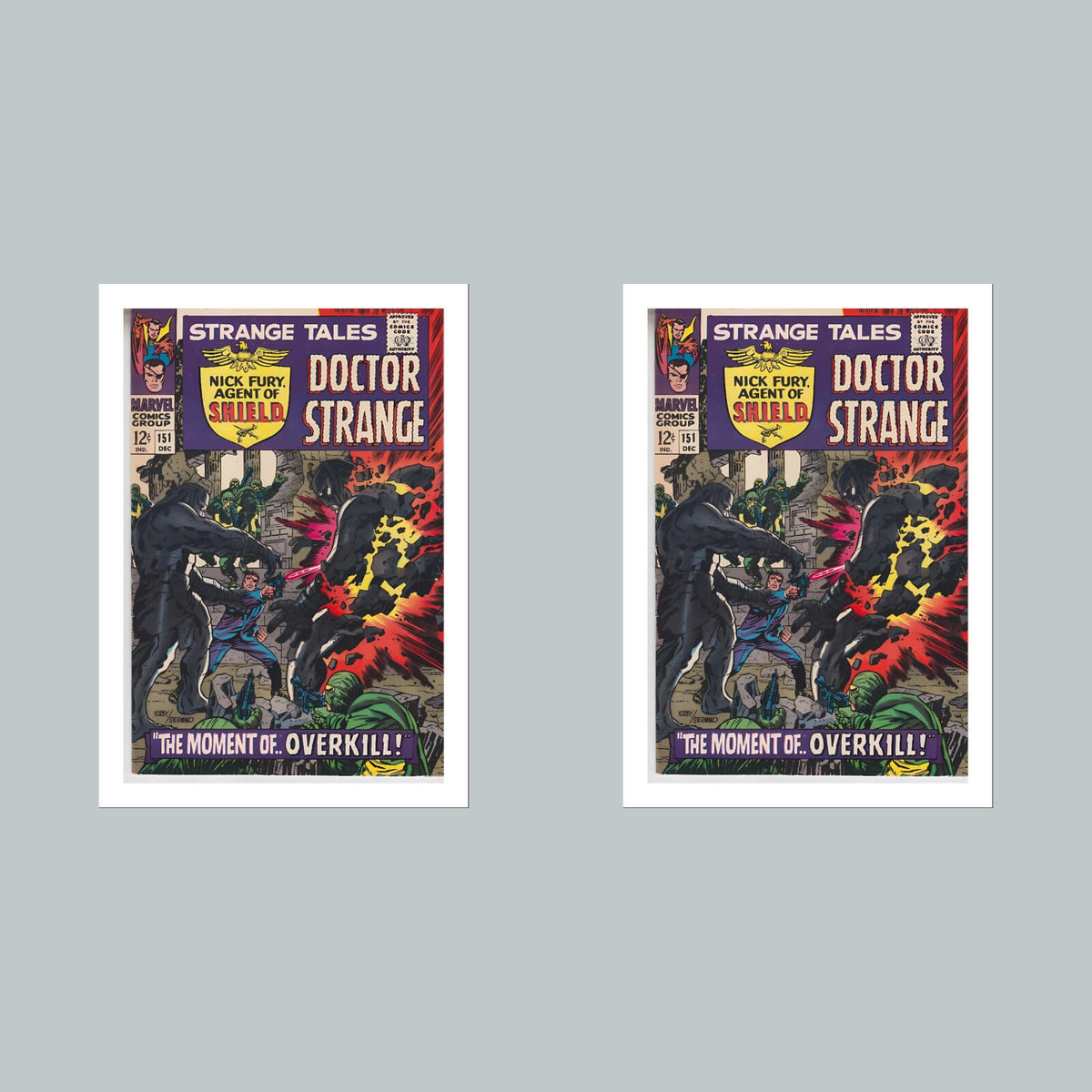 2494 Strange Tales 8x10 Glossy Photo Comic Book CoverFast-Secure Shipping