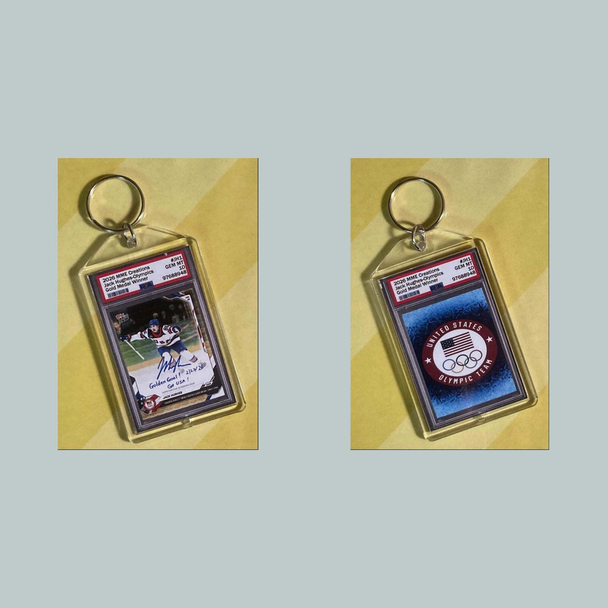 3784 Custom Hand Made Keychain