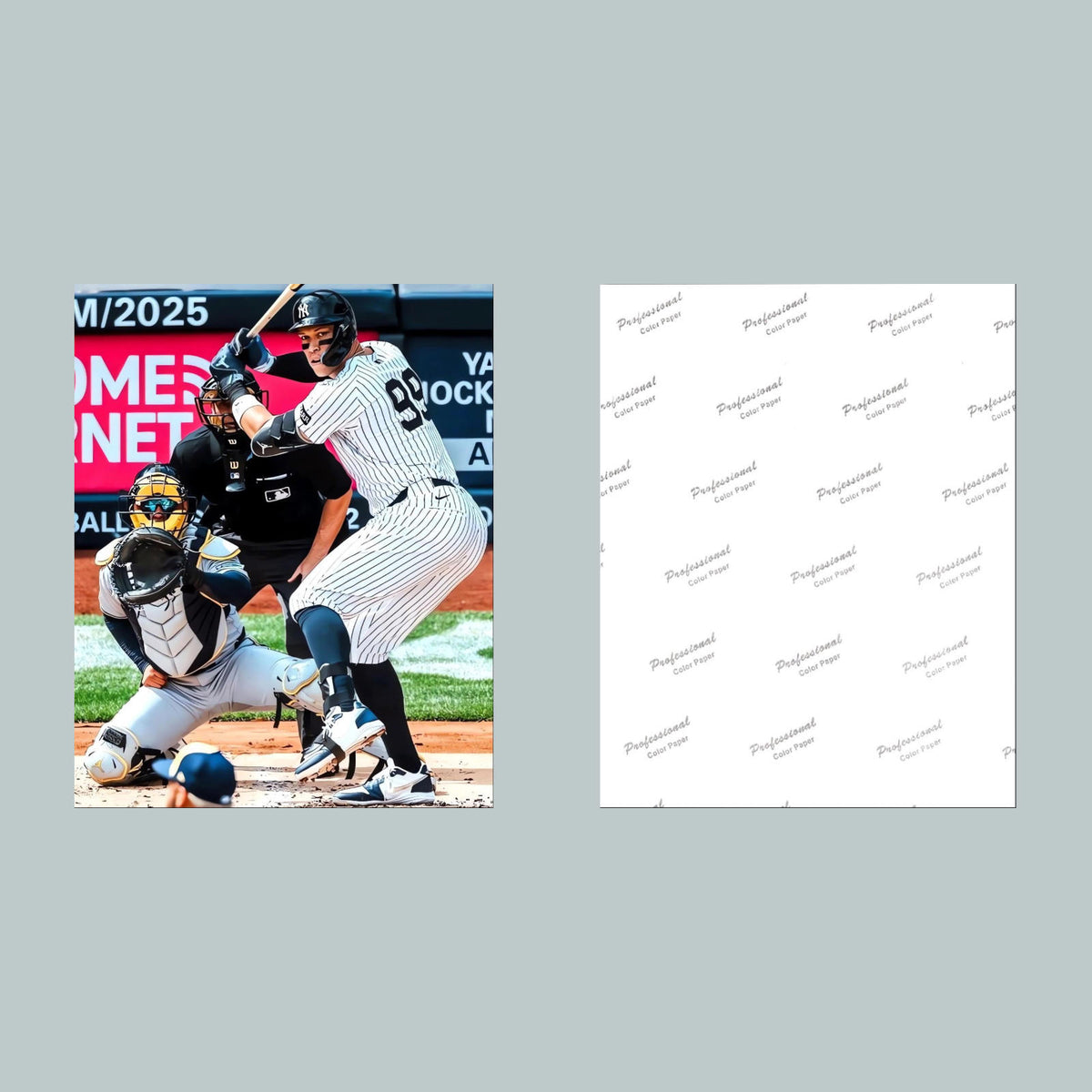 0892 8x10 Glossy Photo Aaron Judge - Fast-Secure Shipping BBL