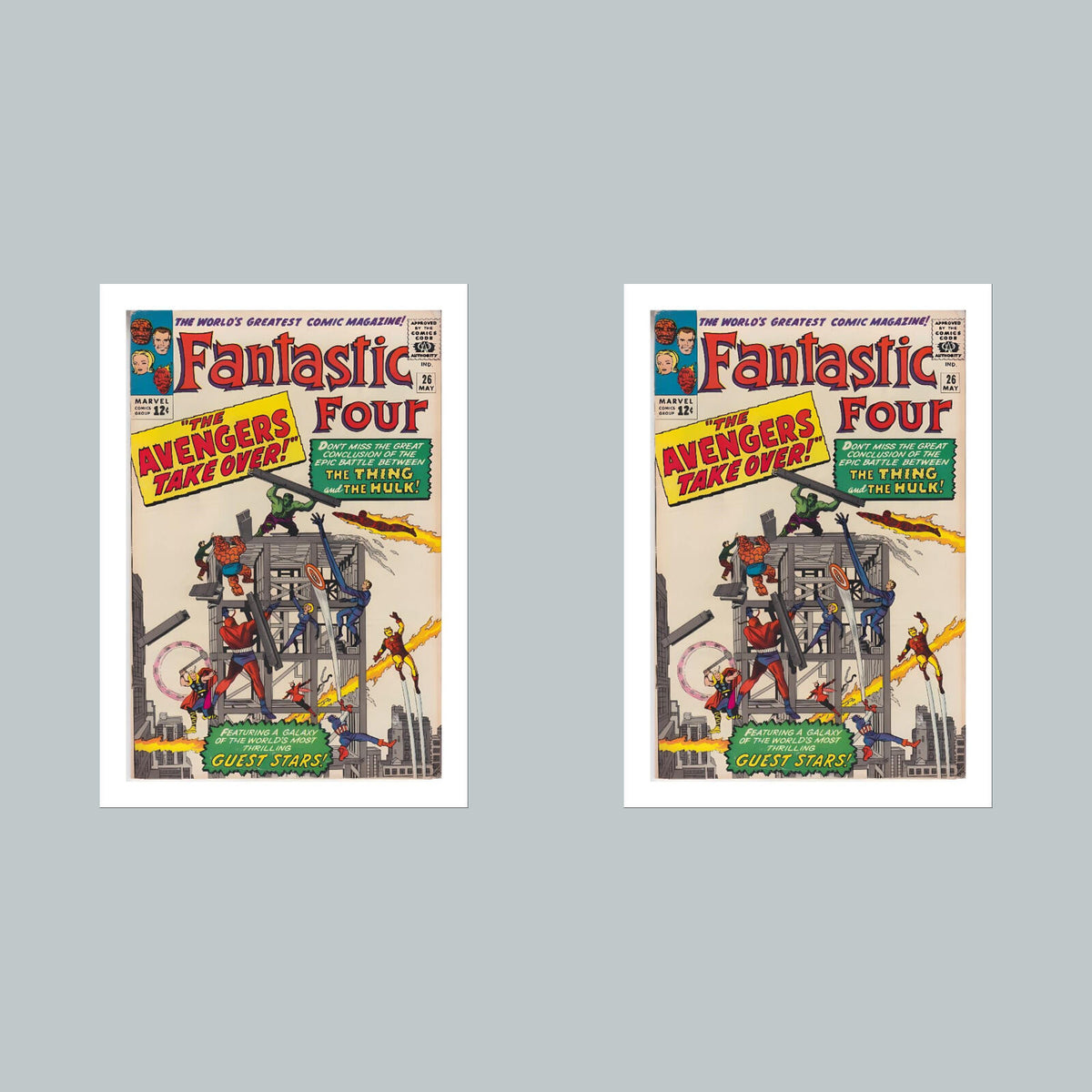 1993 Fantastic Four 8x10 Glossy Photo Comic Book Cover Fast-Secure Shipping
