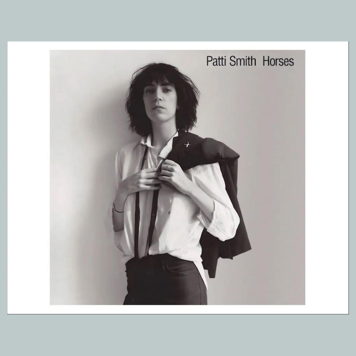 0950 P Patti Smith: Horses 1975 8x10 Glossy Photo Album Cover MS