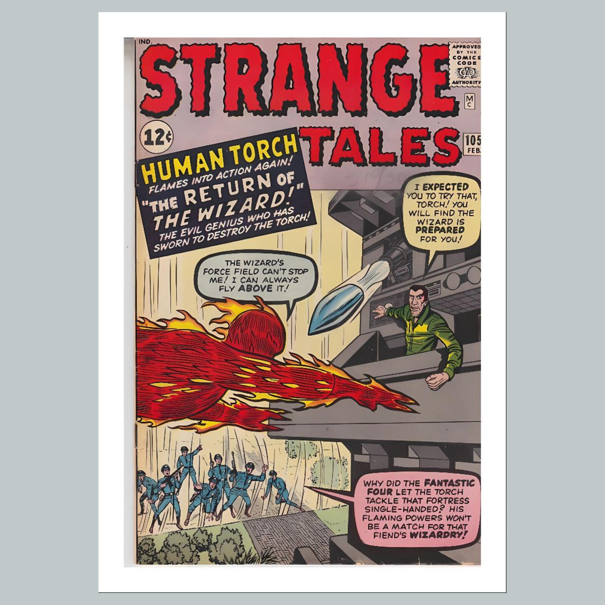 2421 Strange Tales 8x10 Glossy Photo Comic Book Cover Fast-Secure Shipping