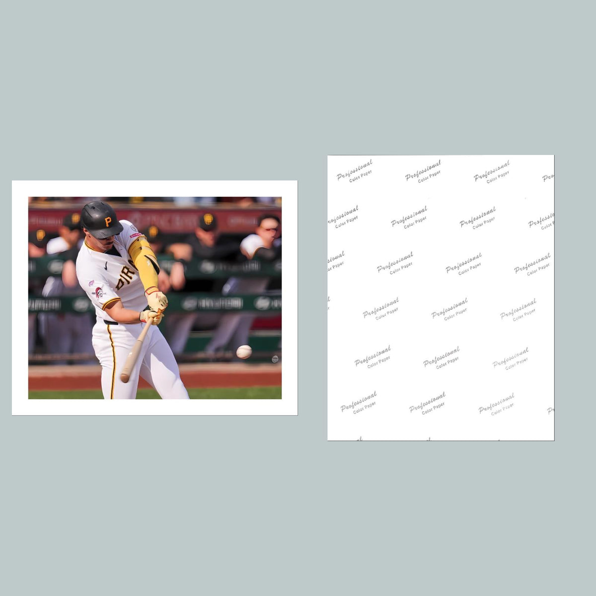 1574  8x10 Glossy Photo Konnor Griffin Debut 1st Hit Game Fast-Secure Shipping