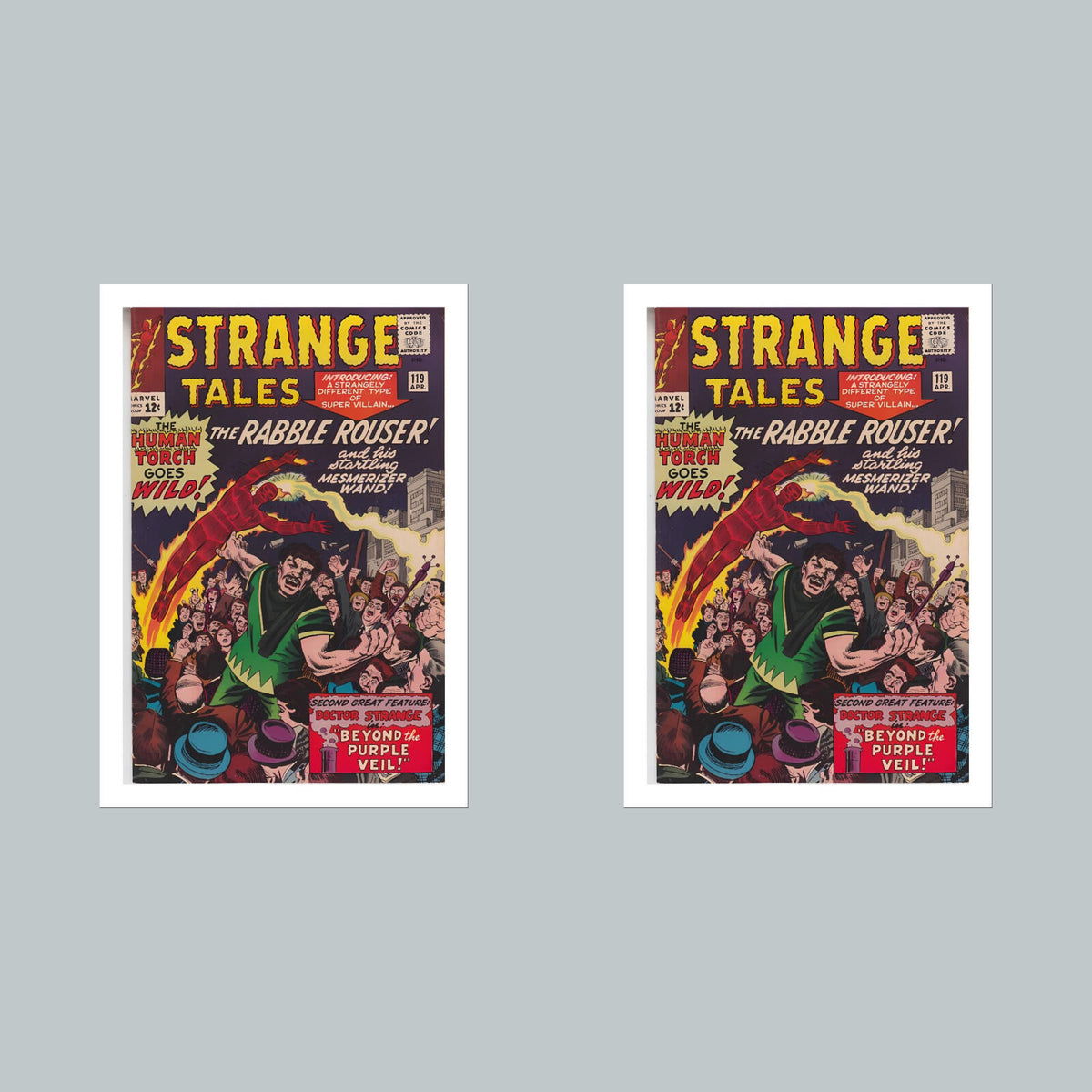 2416 Strange Tales 8x10 Glossy Photo Comic Book Cover Fast-Secure Shipping