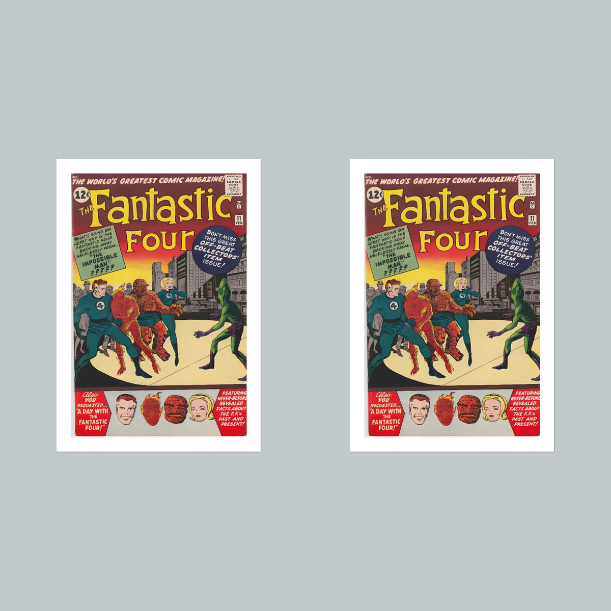 2029 Fantastic Four 8x10 Glossy Photo Comic Book Cover Fast-Secure Shipping