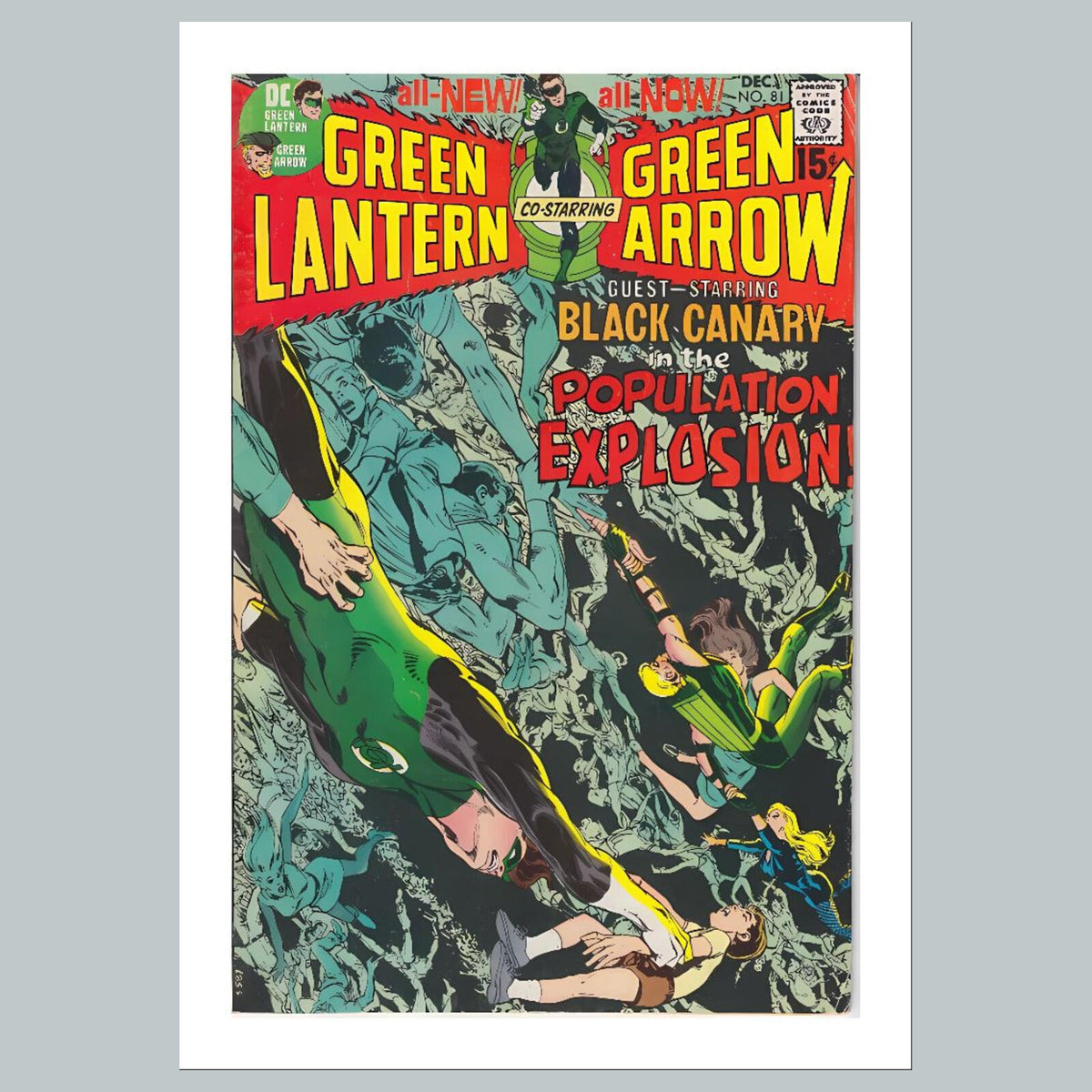 2164 Green Lantern 8x10 Glossy Photo Comic Book Cover Fast-Secure Shipping