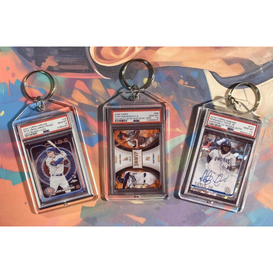 3171B Pete Crow-Armstrong/Ohtani.Tatis Jr 3 Pack Bundle Custom Novelty Keychains