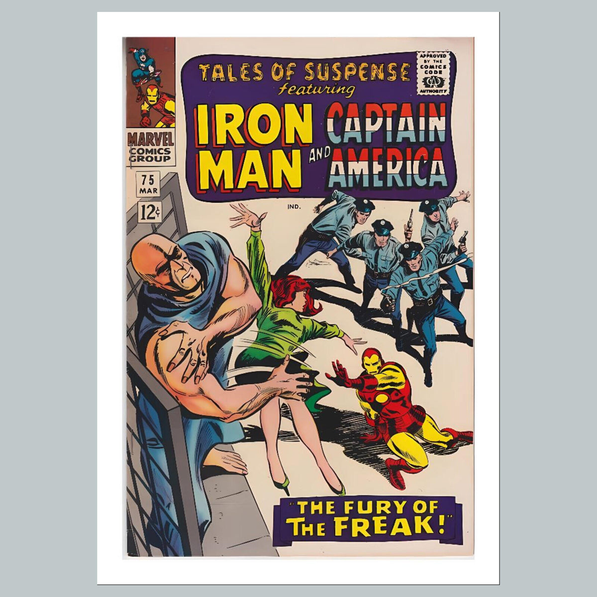 2471 Tales Of Suspense 8x10 Glossy Photo Comic Book CoverFast-Secure Shipping