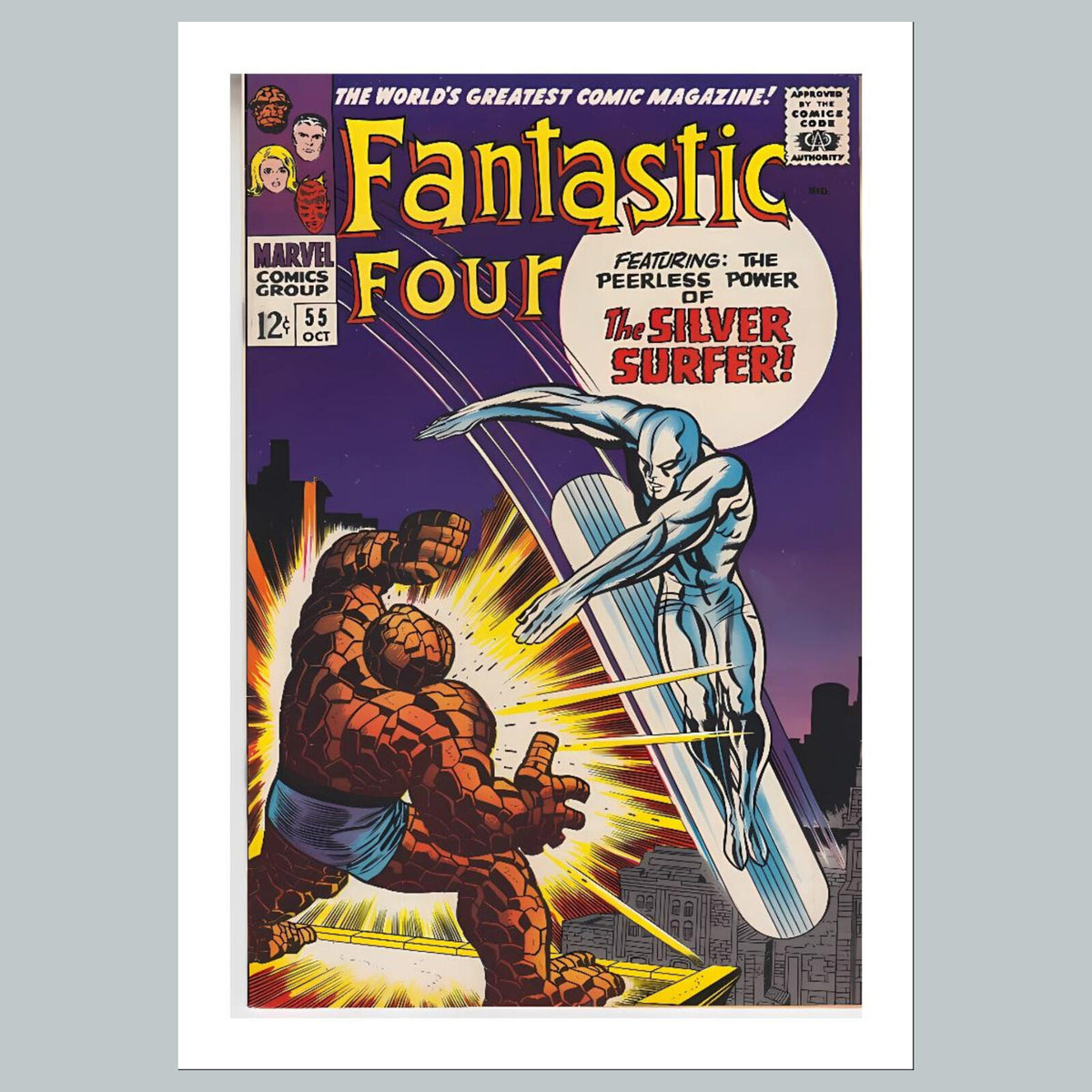 2136 Fantastic Four 8x10 Glossy Photo Comic Book Cover Fast-Secure Shipping