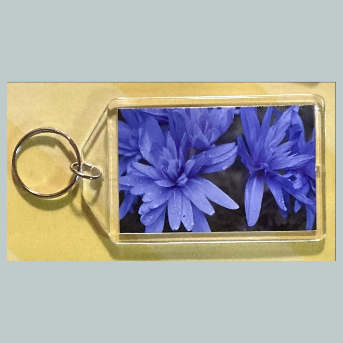 3697 Fall Crocus Acrylic Keychain | Floral Keychain | Flower Lover Gift