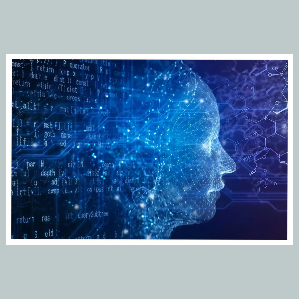 1201 AI Robot Circuit 8x10 Glossy Photo - Fast-Secure Shipping MS